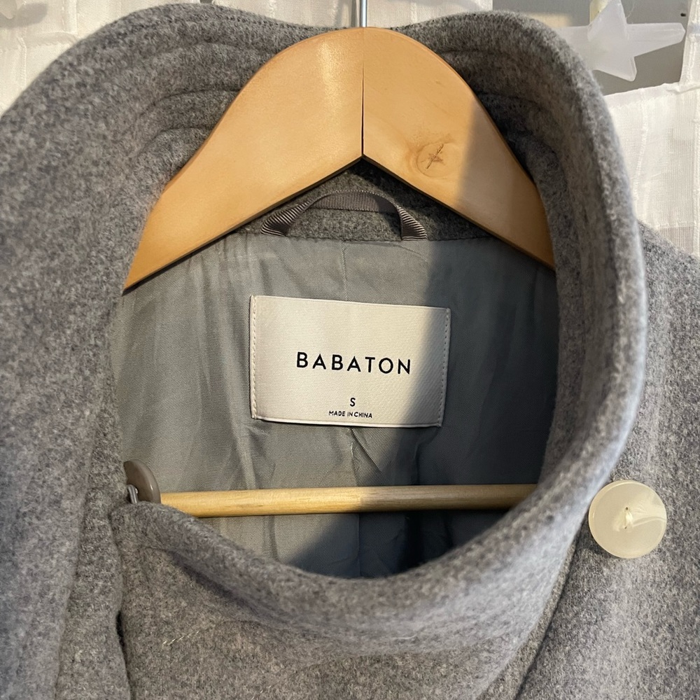 Babaton Gray Women's Coat - Picture 11 of 16